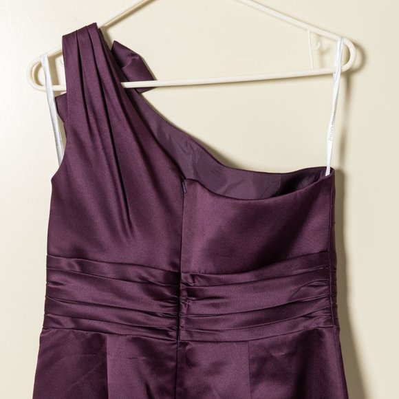 David’s Bridal - Dress NWT - Plum Size 10 - Picture 7 of 12